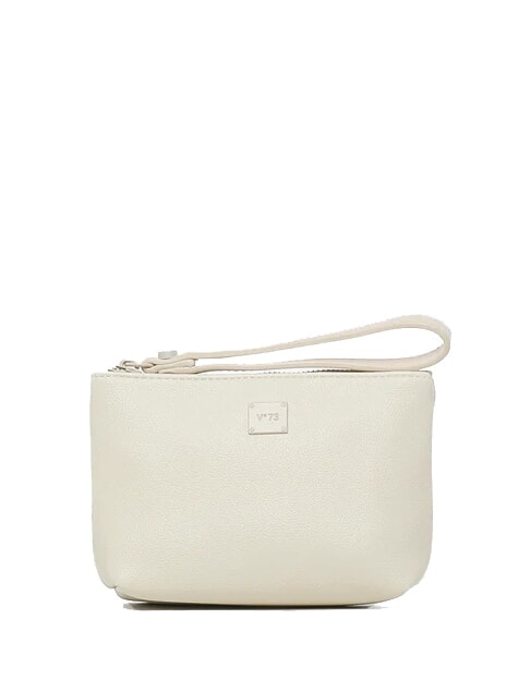 V73 MARIEL BIS Clutch bag with wristband ecru - Women’s Bags