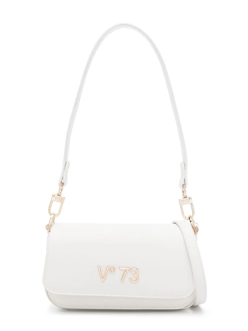 V73 BAMBOO BAG Bag with dual function flap white - Women’s Bags