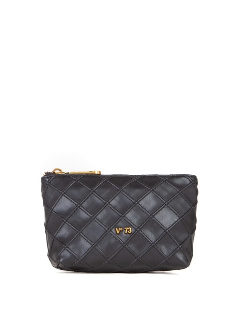 V73 EDITH Small quilted clutch bag black - Women’s Bags