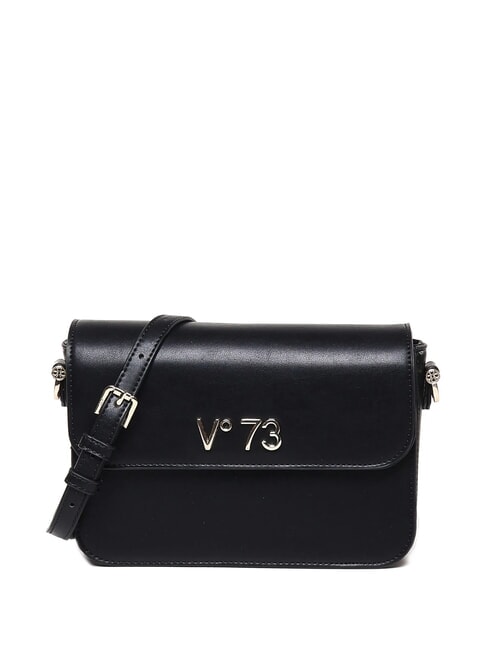 V73 BAMBOO BAG Shoulder bag with flap black - Women’s Bags