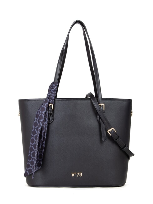 V73 ALICE Shopping bag with scarf black - Women’s Bags