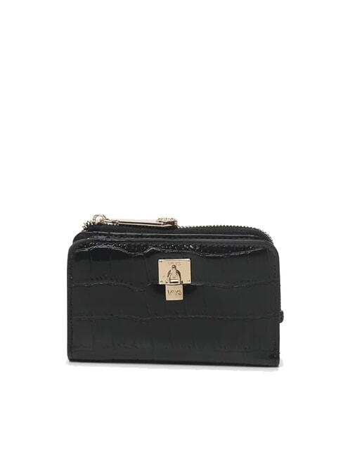 V73 CALLISTO Medium crocodile print wallet black - Women’s Wallets