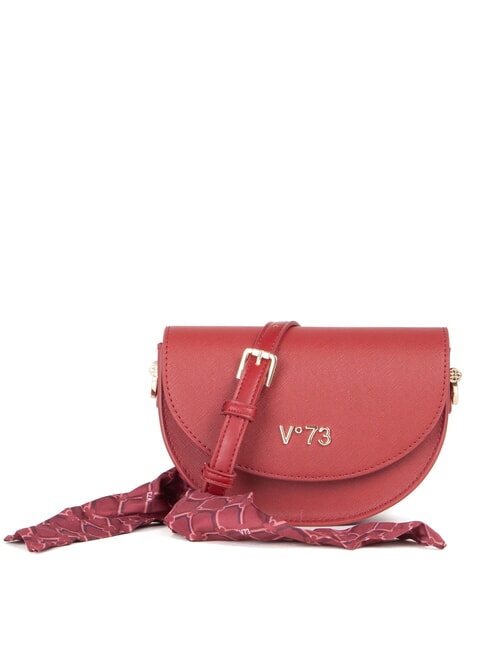 V73 ALICE Bag with flap and scarf ruby - Women’s Bags
