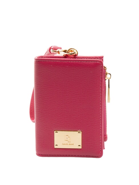 GAUDÌ DELFY Card holder with wristband FUXIA - Women’s Wallets