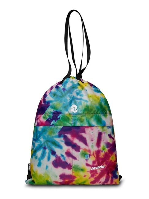 INVICTA SAKKY BAG School bag tie dye rainbow - Backpacks & School and Leisure