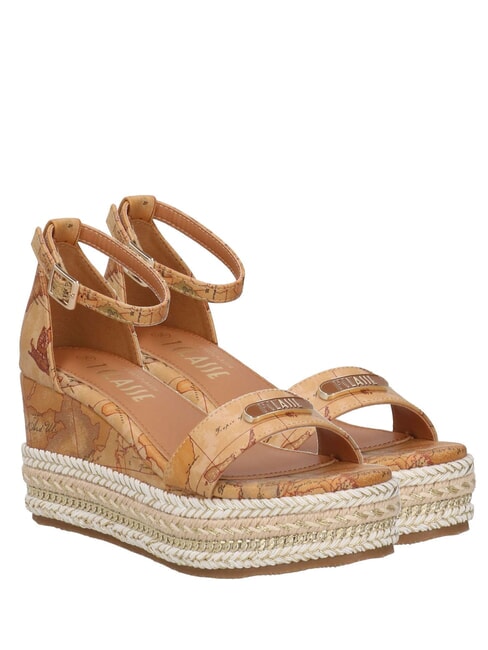 ALVIERO MARTINI PRIMA CLASSE GEO  Espadrille Wedge Sandals NATURAL - Women’s shoes