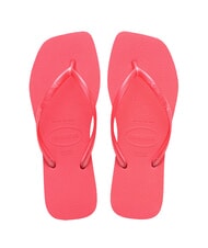 HAVAIANAS SLIM SQUARE Square Toe Flip Flops - Women’s shoes