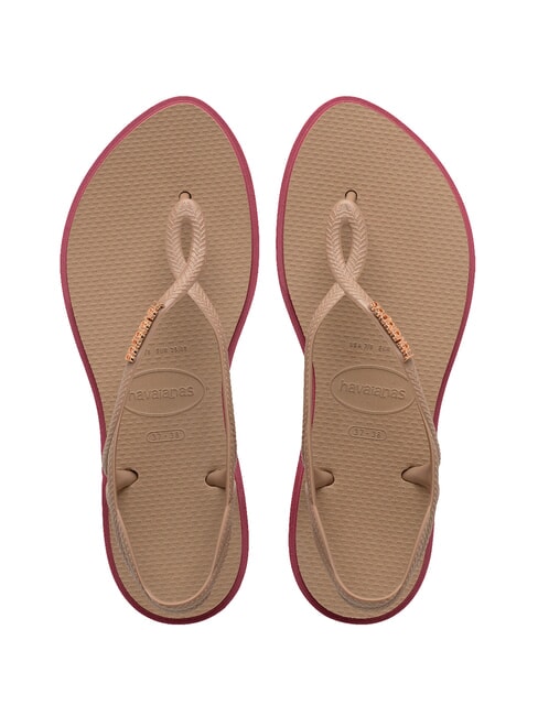 HAVAIANAS LUNA POINT Flip-flop sandal rose / gold - Women’s shoes