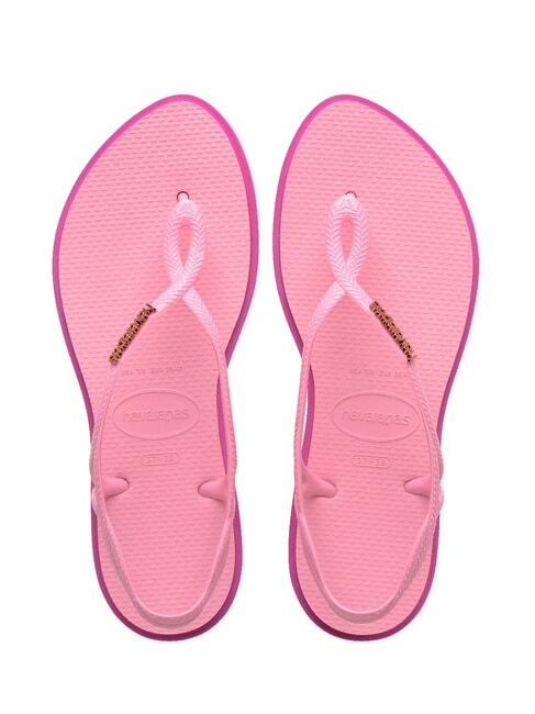 HAVAIANAS LUNA POINT Flip-flop sandal pink glow - Women’s shoes