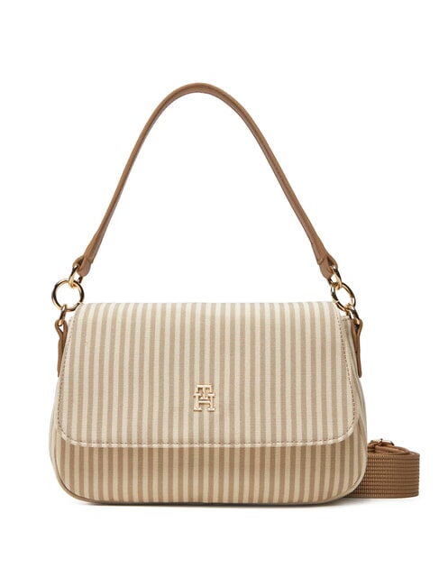 TOMMY HILFIGER POPPY SUMMER Shoulder bag, with shoulder strap desert khaki melange - Women’s Bags