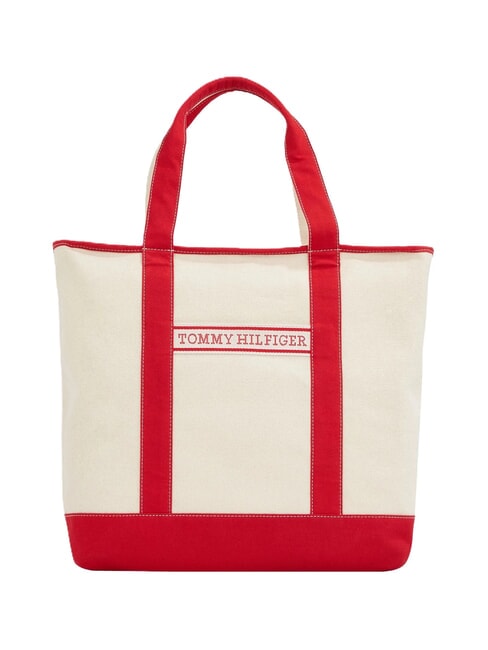 TOMMY HILFIGER TH SUMMER CANVAS Shoulder bag primary red - Women’s Bags