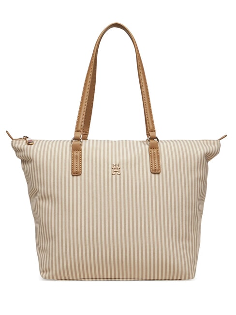 TOMMY HILFIGER POPPY Shoulder Shopper desert khaki melange - Women’s Bags