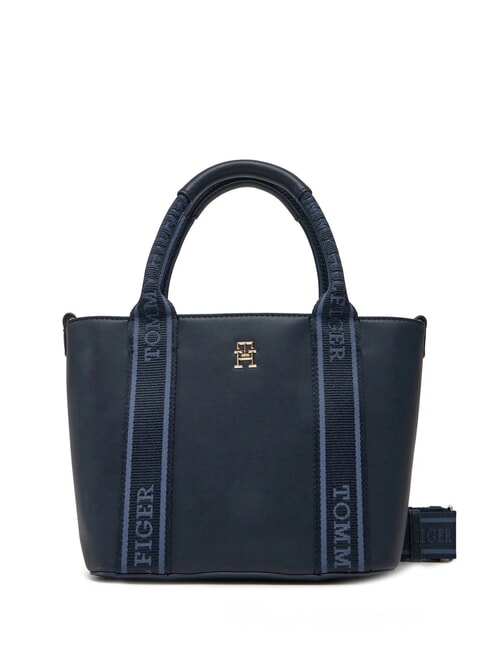 TOMMY HILFIGER TH LOGOTAPE Handbag, with shoulder strap space blue - Women’s Bags