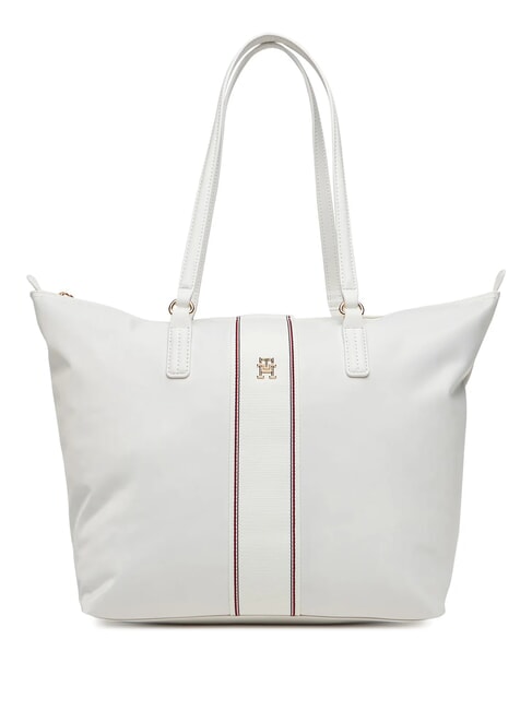 TOMMY HILFIGER POPPY Shopping Bag quilted ecru - Women’s Bags