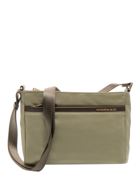 MANDARINA DUCK HUNTER Shoulder bag in nylon sage gray - Women’s Bags