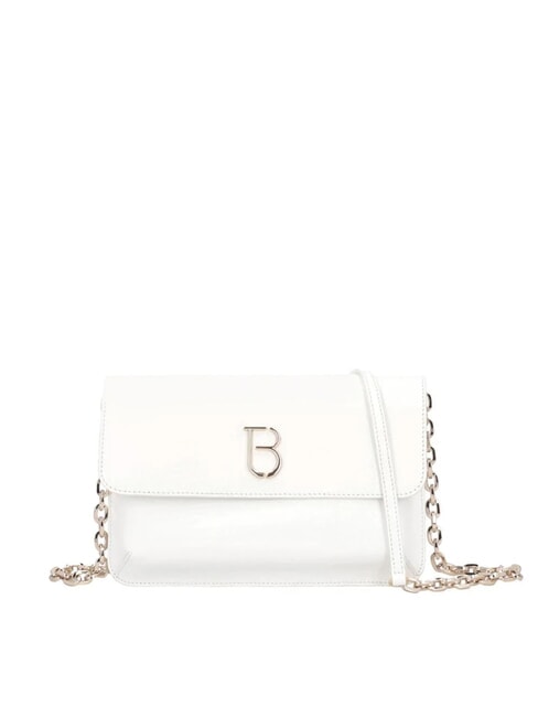 TOSCA BLU BIANCA Leather shoulder bag chain white - Women’s Bags