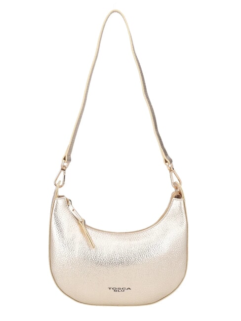 TOSCA BLU MOONY BAGS Dual function leather bag gold - Women’s Bags