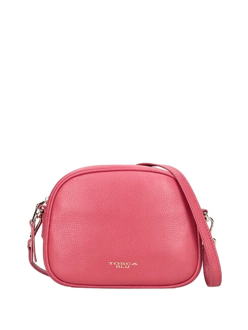 TOSCA BLU MOONY BAGS Small leather shoulder bag CORAL - Women’s Bags