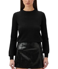 JOHN RICHMOND PARANA Lurex crew neck cardigan - Women's Sweaters