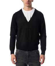 RICHMOND X LICONE V-Neck Cardigan with Buttons - Men's Sweaters