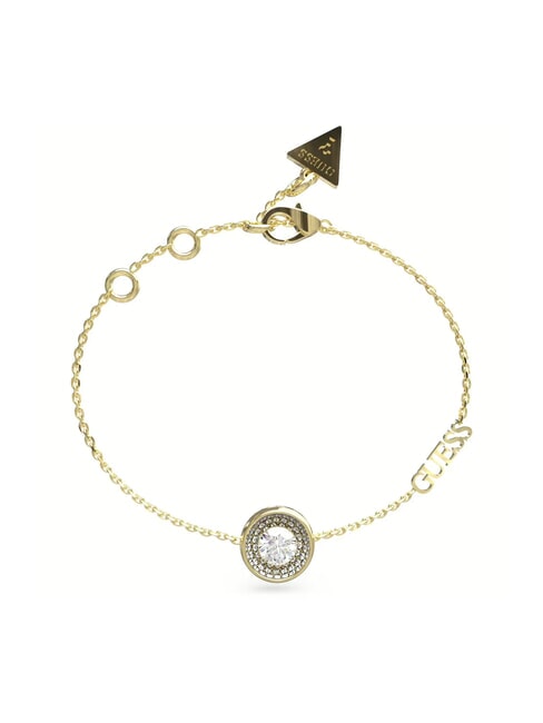 GUESS UNIQUE SOLITAIRE Bracelet with zirconia yellow gold - Bracelets