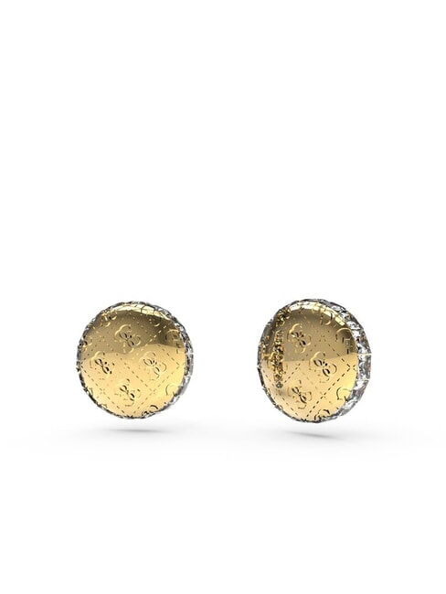 GUESS 4G RISING Crystal stud earrings yellow gold - Earrings