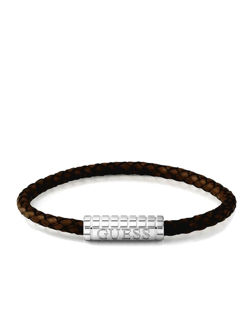 GUESS ACAPULCO Bracelet steel/brown - Men's Bracelets