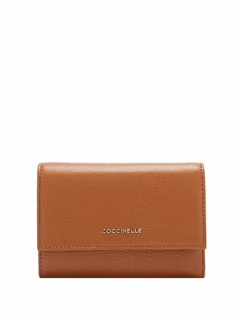 COCCINELLE METALLIC SOFT Mini leather wallet CUIR - Women’s Wallets