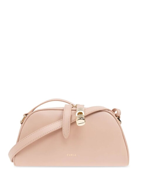 FURLA GOCCIA Small leather shoulder bag face powder - Women’s Bags