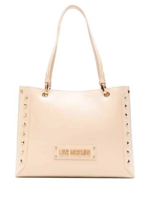 LOVE MOSCHINO BORCHIE Shoulder Tote Bag beige - Women’s Bags