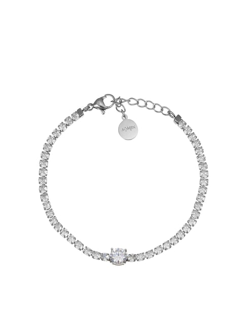 AMEN ACCIAIO Bracelet with zirconia silver - Bracelets