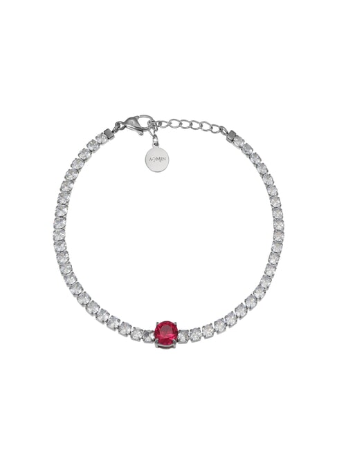 AMEN ACCIAIO Bracelet with zirconia silver - Bracelets