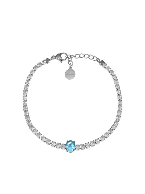 AMEN ACCIAIO Bracelet with zirconia silver - Bracelets