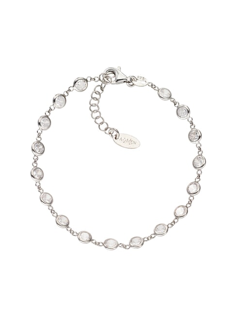 AMEN TENNIS Silver bracelet with zirconia rhodium - Bracelets