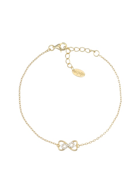 AMEN COCCOLE LUXURY Infinity Pendant Bracelet gold - Bracelets