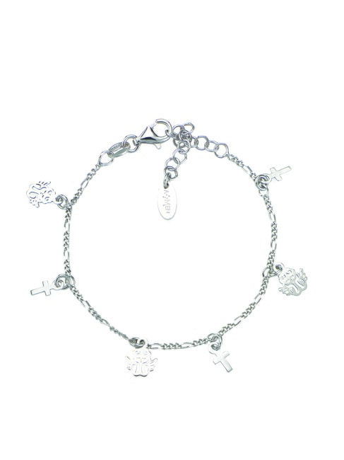 AMEN JUNIOR Multicharm bracelet in silver rhodium - Children's Bracelets