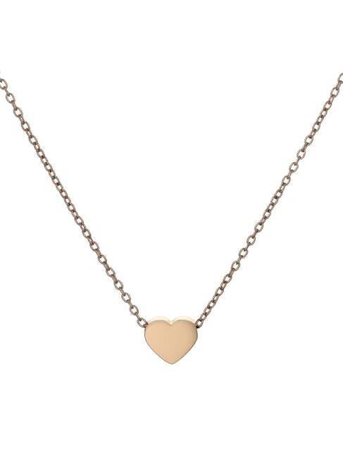 AMEN ACCIAIO Heart charm necklace rose - Necklaces