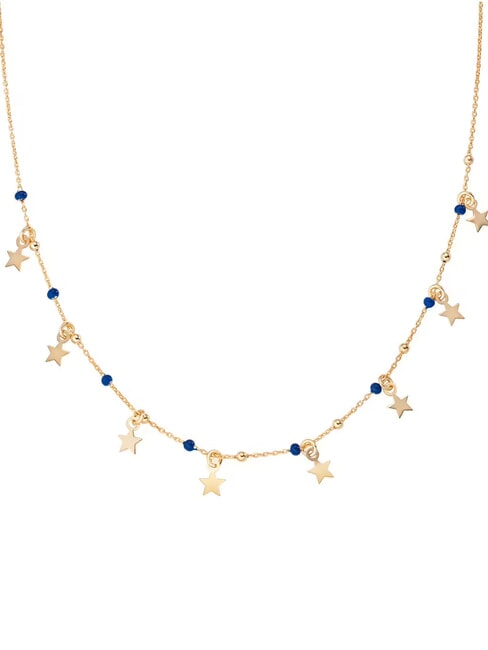 AMEN CANDY CHARM Necklace with little stars gold - Necklaces