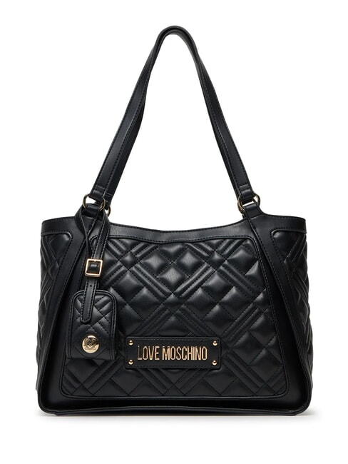 LOVE MOSCHINO QUILTED  Shopping Bag Black - Women’s Bags