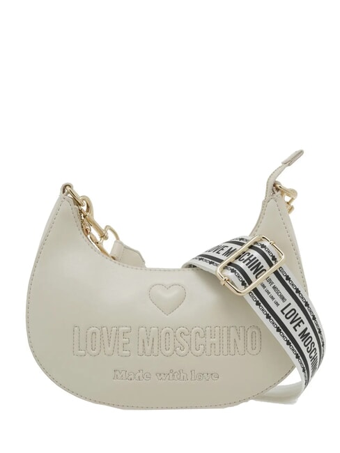 LOVE MOSCHINO MADE WITH LOVE Shoulder bag ivory - Women’s Bags