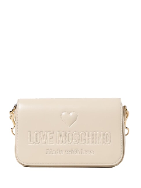 LOVE MOSCHINO MADE WITH LOVE Shoulder bag ivory - Women’s Bags