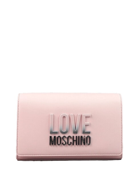 LOVE MOSCHINO CHAIN Lettering Shoulder bag face powder - Women’s Bags