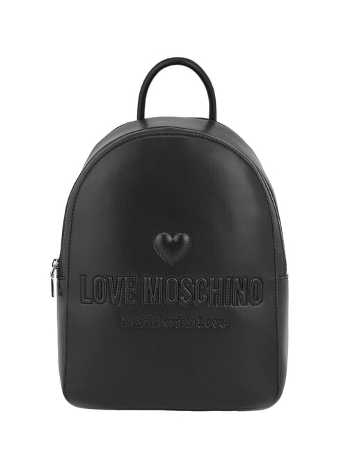 LOVE MOSCHINO MADE WITH LOVE Backpack Black - Women’s Bags