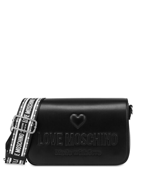 LOVE MOSCHINO MADE WITH LOVE Shoulder bag Black - Women’s Bags