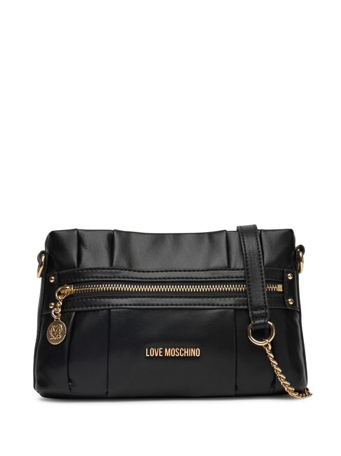 LOVE MOSCHINO ZIPPER Shoulder bag Black - Women’s Bags