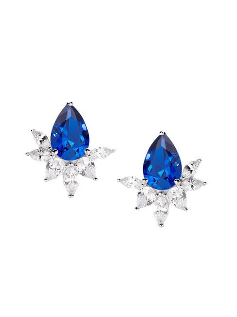 AMEN STARDUST Earrings with zirconia rhodium - Earrings