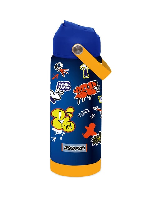 SEVEN BOY&GIRL Thermal water bottle 500ml rootsblue - Thermal bottles