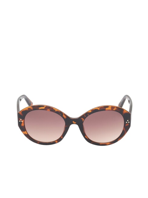 GUESS ROUND Sunglasses darkhavana/gradientbrown - Woman glasses