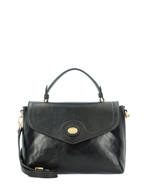 THE BRIDGE STORY Leather briefcase bag Black Gold - Women’s Bags
