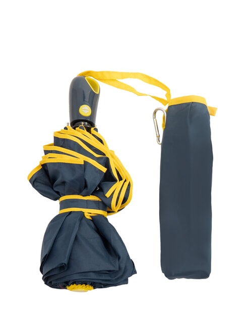 FERRÈ MINI Automatic Open/Close Umbrella navy / yellow - Umbrellas